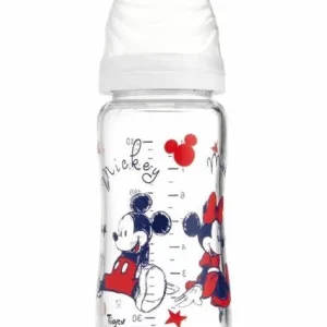 Tigex Biberon en verre 3 VITESSES Mickey 0-6m  240ml