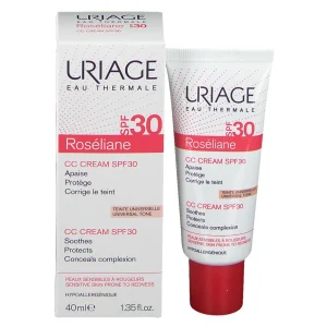 URIAGE CC ROSELIANE  Soin anti rougeurs teinte médium 40 ml