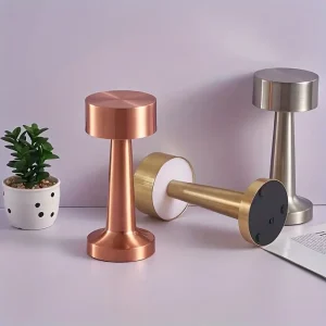 GlowArt - Lampe de Table Rétro Élégante