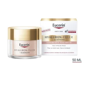 Eucerin HYALURON-FILLER + ELASTICITY Soin de Jour Rosé SPF30 50ml