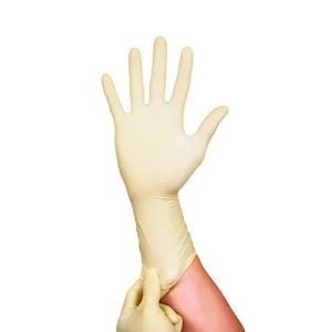 Gants d’examen latex non poudrés