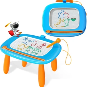 Tableau de Dessin Magnétique | Ardoise à Dessiner Jouet Éducatif pour Enfants de 1 à 3 Ans