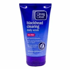 Clean and Clear Nettoyant Quotidien avec microbilles  exfoliantes pour points noires 150 ml