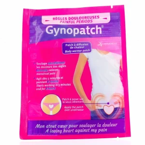 GYNOPATCH Règles Douloureuses 1 patch chauffant
