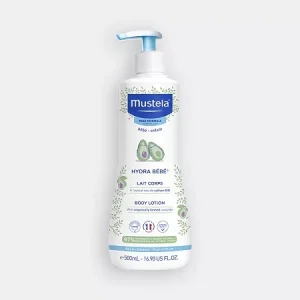 Mustela Hydra Bébé lait corps à l’avocat Bio  500 ml